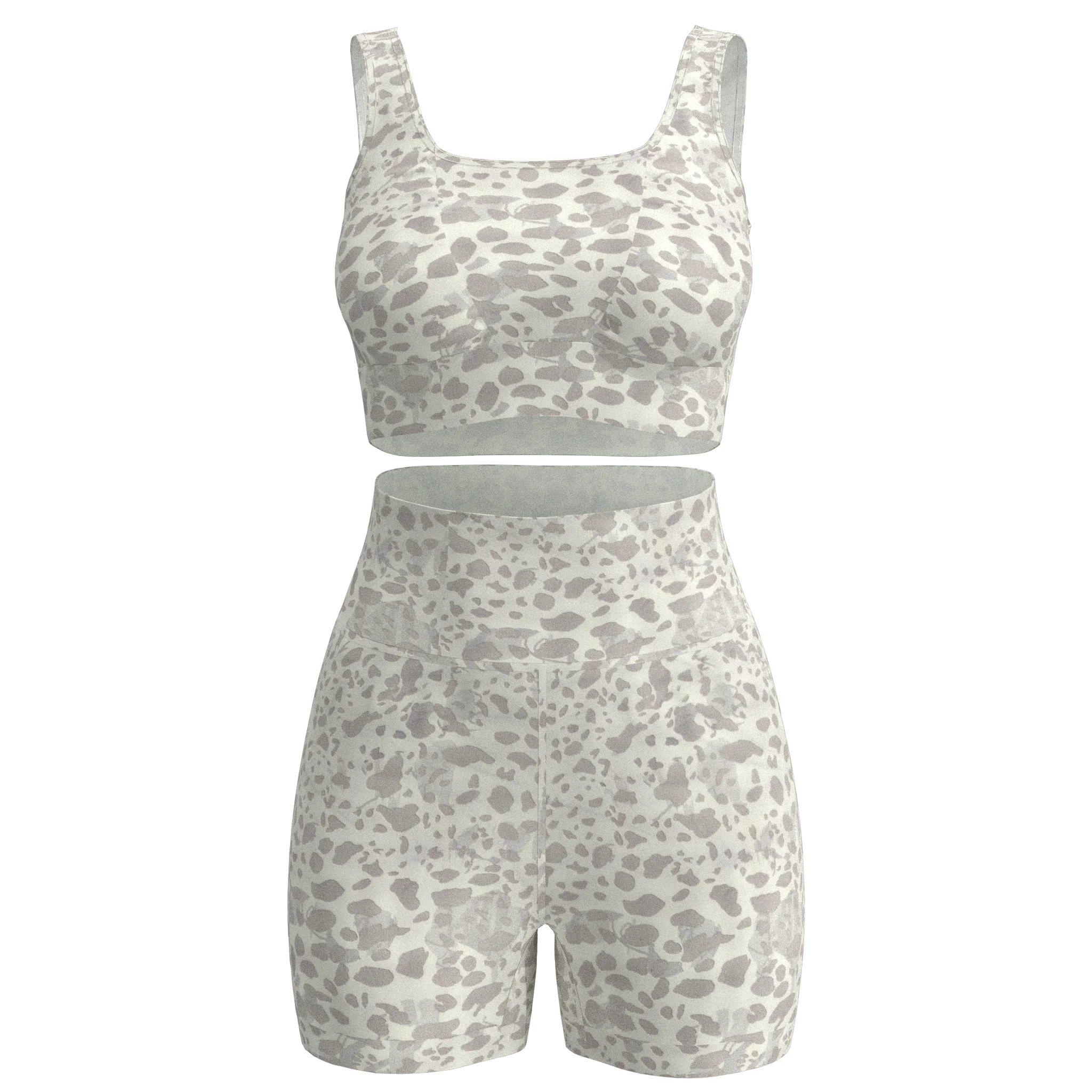 锦纶氨纶双面数码印花四面弹面料